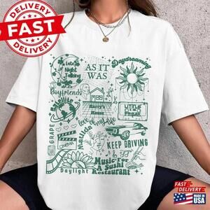 Harrys House Shirt As It Album Harrys Track List Love On Tour Harry Tee